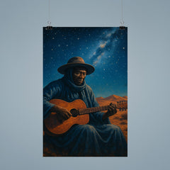 Ali Farka Touré under Saharan stars poster 9