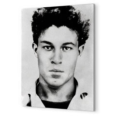 Ali La Pointe metal print mockup