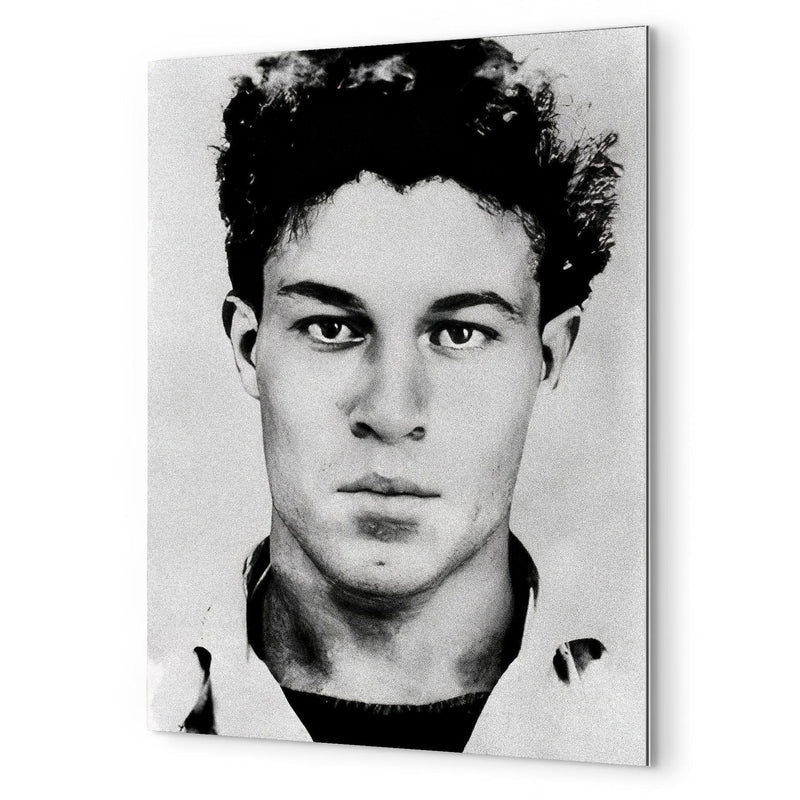 Ali La Pointe metal print mockup