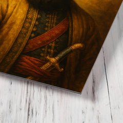 Ali Pasha metal print mockup