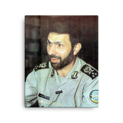 Ali Sayad Shirazi canvas print on a plain backdrop in size 16"x20".