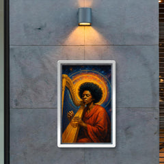 Alice Coltrane harp and astral halo poster 2