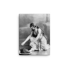 Alice Guszalewicz canvas print on a plain backdrop in size 12"x16".