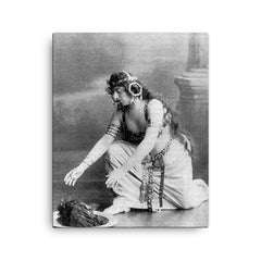 Alice Guszalewicz canvas print on a plain backdrop in size 16"x20".