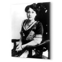 Alice Guy-Blaché metal print mockup