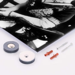 Alice Guy-Blaché metal print mockup