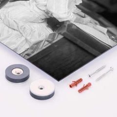 Alice Paul metal print mockup