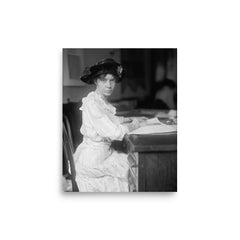 Alice Paul poster on a plain backdrop in size 8"x10".