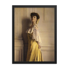 Alice Roosevelt framed print on a plain backdrop in size 18"x24".