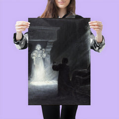 Alix Appearing in Mask by Tony Robert Fleury, 1891 poster 3