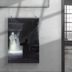 Alix Appearing in Mask by Tony Robert Fleury, 1891 poster 4