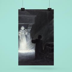 Alix Appearing in Mask by Tony Robert Fleury, 1891 poster 6