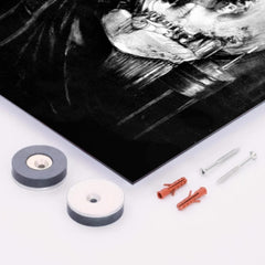 All Is Vanity by Charles Allan Gilbert metal print mockup