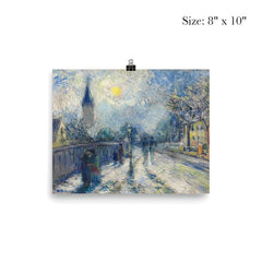 All Saints Church by Camille Pissarro, 1871 poster 4