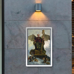 Allegory of Satan by Ludwik Stasiak, 1900 poster 2