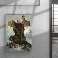 Allegory of Satan by Ludwik Stasiak, 1900 poster 4