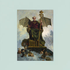 Allegory of Satan by Ludwik Stasiak, 1900 poster 8
