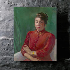 Alma Thomas metal print mockup