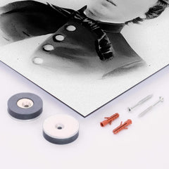 Alonzo Cushing metal print mockup