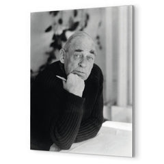 Alvar Aalto metal print mockup