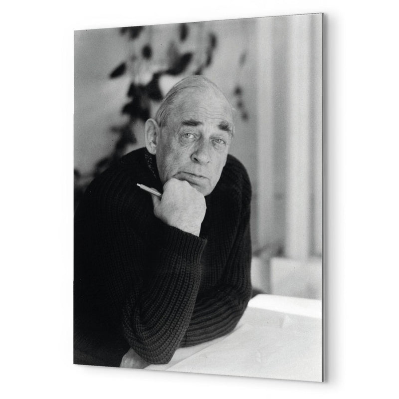 Alvar Aalto metal print mockup