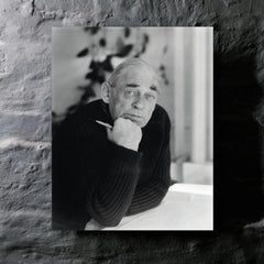 Alvar Aalto metal print mockup