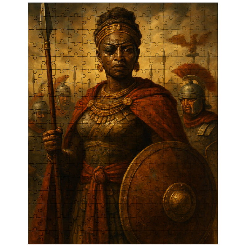 Amanirenas confronting Rome with one eye jigsaw puzzle