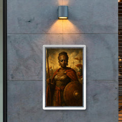 Amanirenas confronting Rome with one eye poster 2