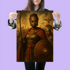 Amanirenas confronting Rome with one eye poster 3