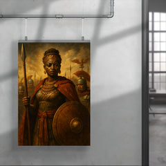 Amanirenas confronting Rome with one eye poster 4