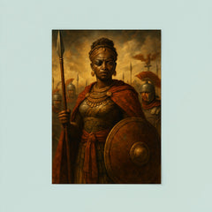 Amanirenas confronting Rome with one eye poster 8