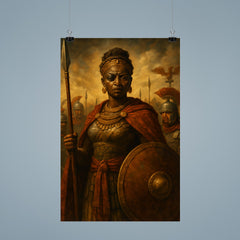 Amanirenas confronting Rome with one eye poster 9