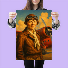 Amelia Earhart poster 3