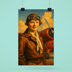 Amelia Earhart poster 6
