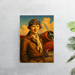 Amelia Earhart poster 7
