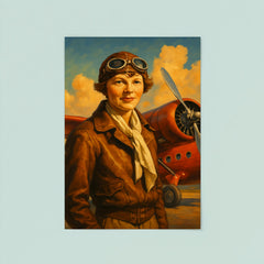 Amelia Earhart poster 8