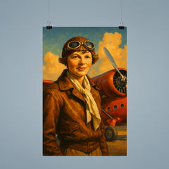 Amelia Earhart poster 9