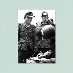 American Paratroopers Capturing Yang Kyoungjong in Normandy, June 1944 poster 8