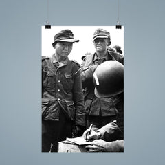 American Paratroopers Capturing Yang Kyoungjong in Normandy, June 1944 poster 9