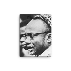 Amilcar Cabral canvas print on a plain backdrop in size 12"x16".