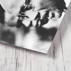 Amilcar Cabral metal print mockup