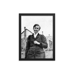 Amy Bock framed print on a plain backdrop in size 12"x16".