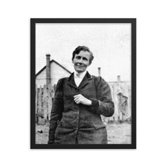 Amy Bock framed print on a plain backdrop in size 16"x20".