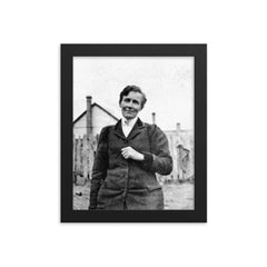 Amy Bock framed print on a plain backdrop in size 8"x10".