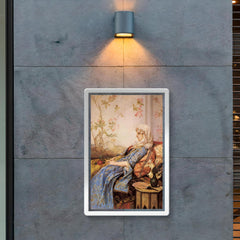 An Exotic Beauty in an Interior by Auguste Toulmouche, 1883 poster 2