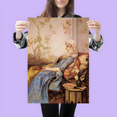 An Exotic Beauty in an Interior by Auguste Toulmouche, 1883 poster 3