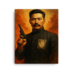 An Jong geun canvas print on a plain backdrop in size 16"x20".