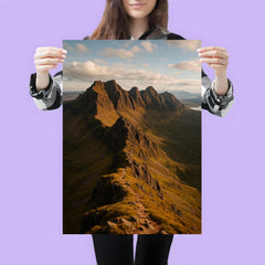 An Teallach Ridge Scotland poster 3