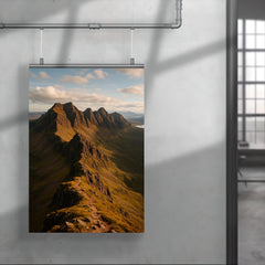 An Teallach Ridge Scotland poster 4