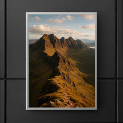 An Teallach Ridge Scotland poster 5